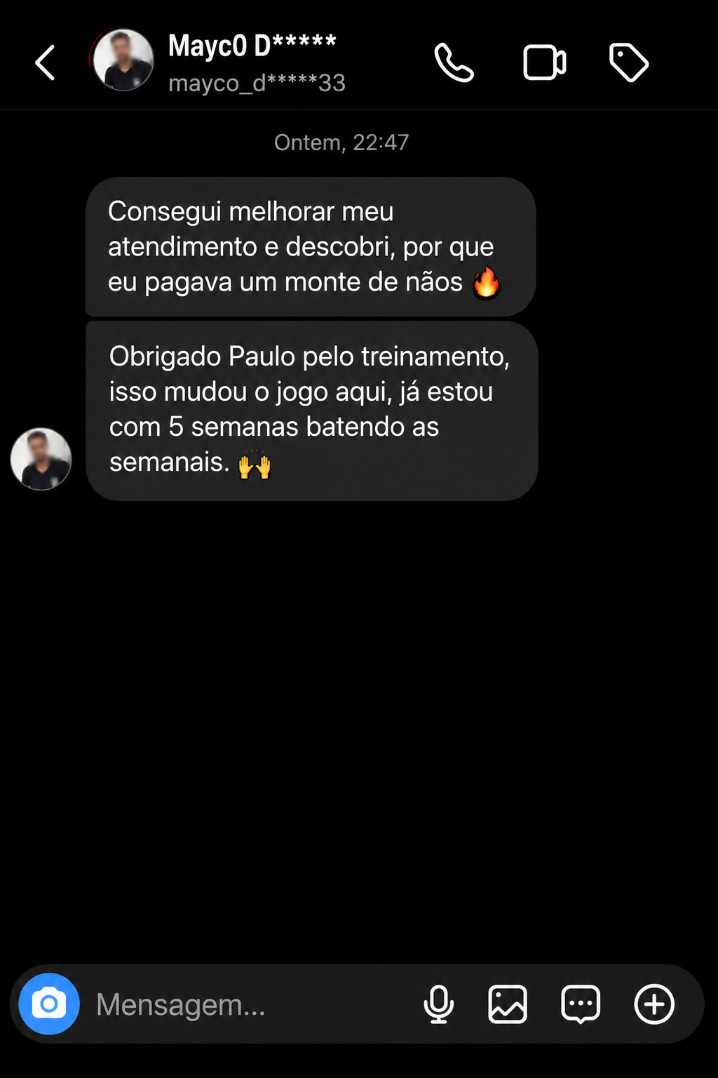 Projeto Vender Mais PG Completa Depoimento de aluno do Projeto Vender Mais
