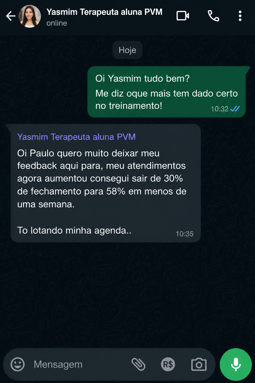 Projeto Vender Mais PG Completa Depoimento de aluno do Projeto Vender Mais