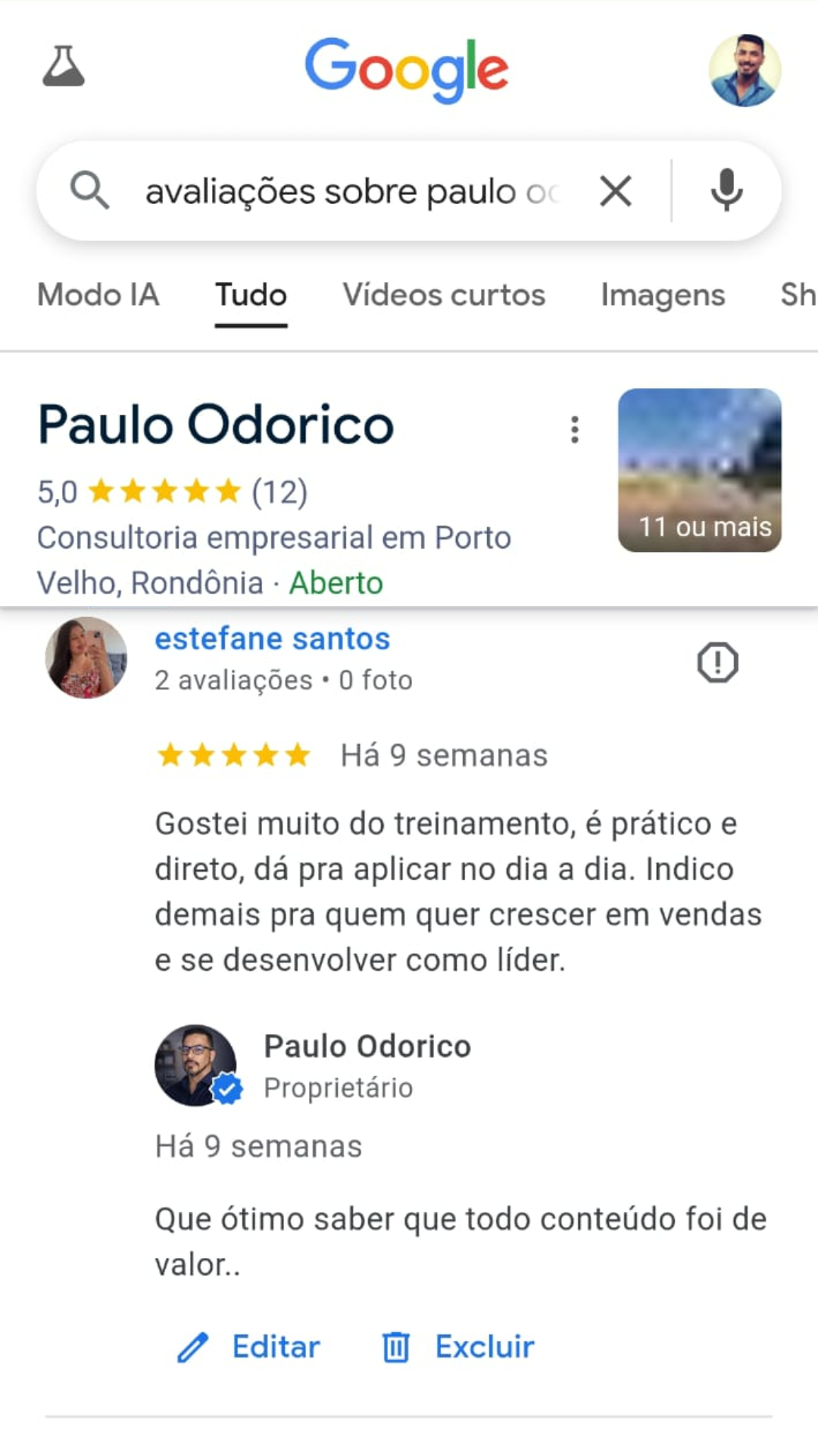 Projeto Vender Mais PG Completa Google Review
